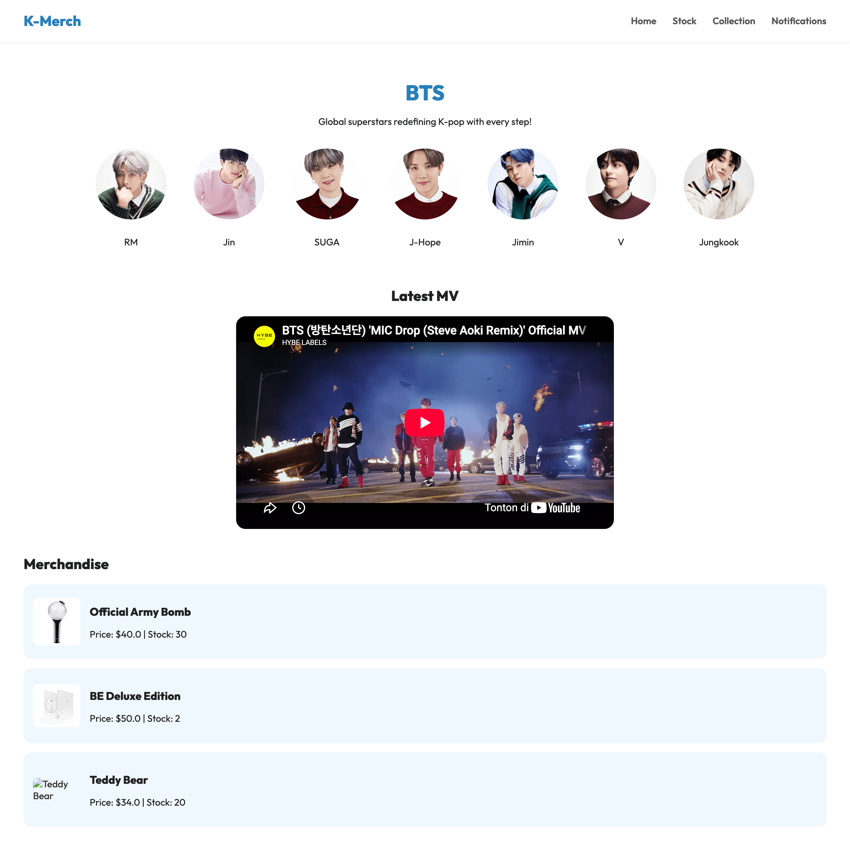 K-Merch Inventory Management screenshot 4