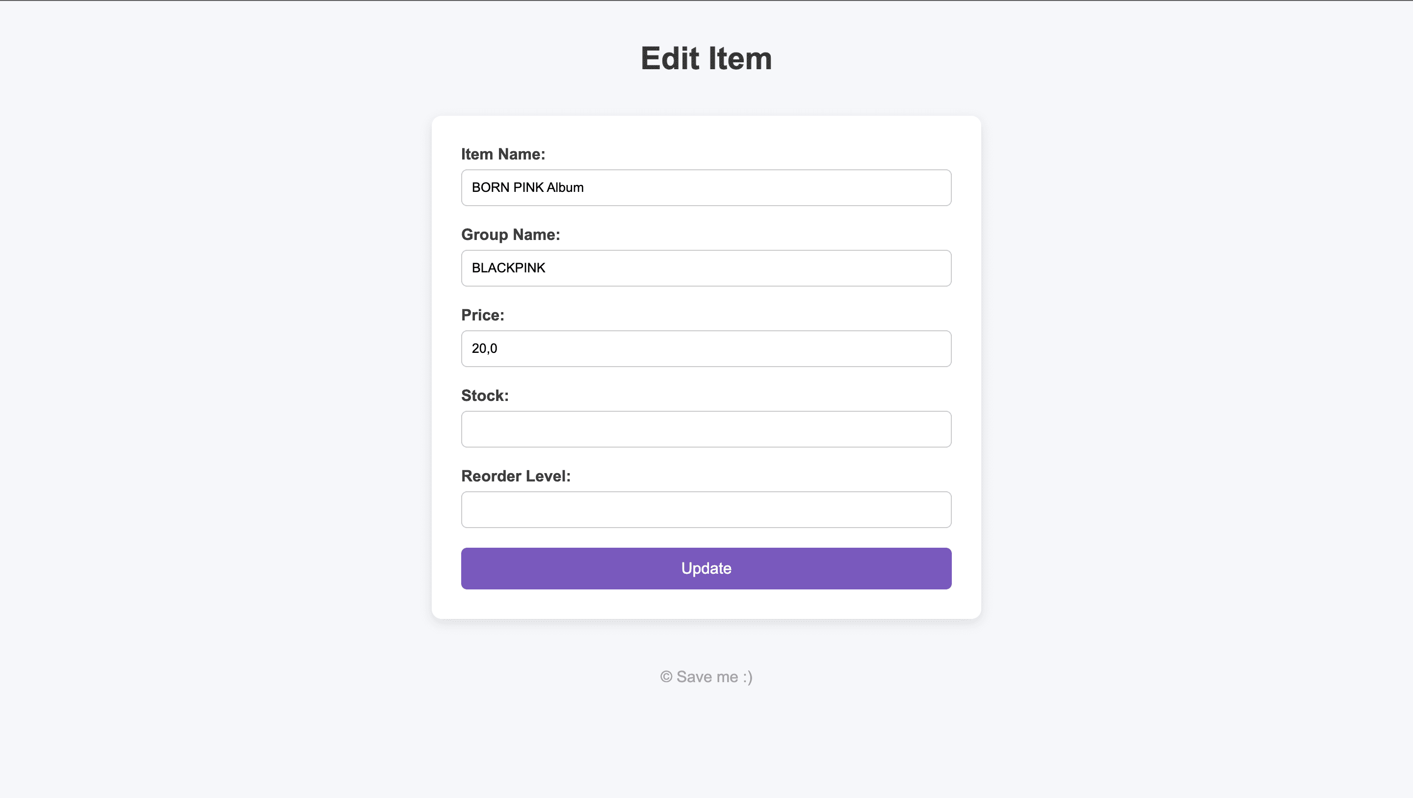 K-Merch Inventory Management screenshot 8