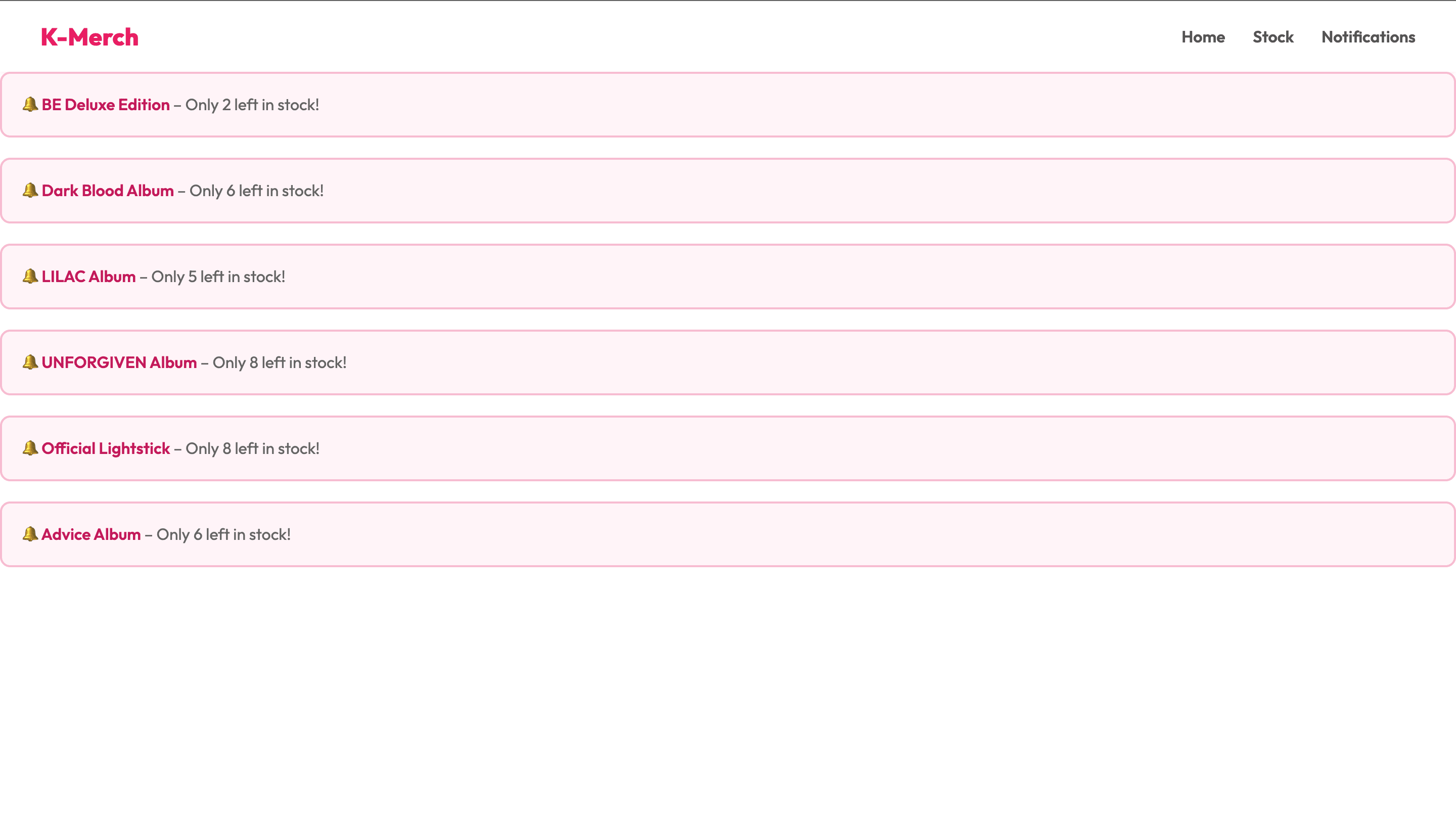 K-Merch Inventory Management screenshot 11