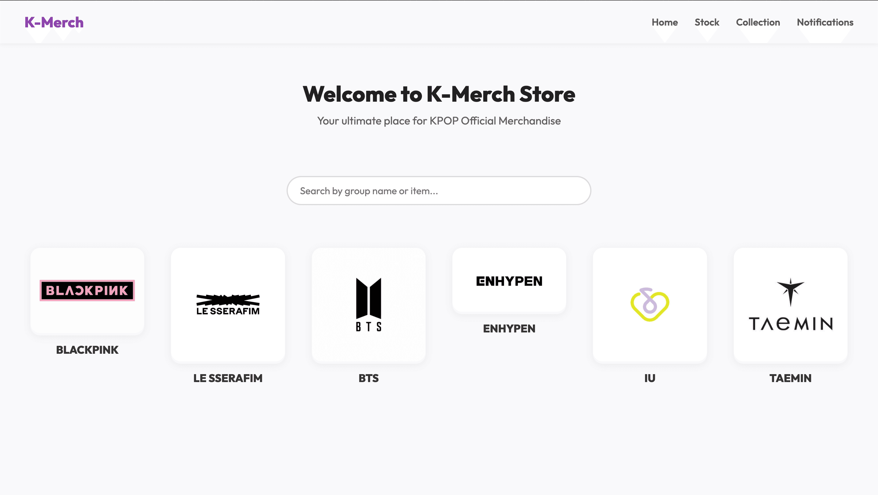 K-Merch Inventory Management screenshot 2