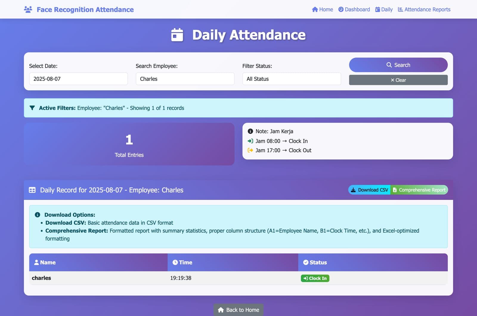 Smart Attendance System with Servo Movement screenshot 9
